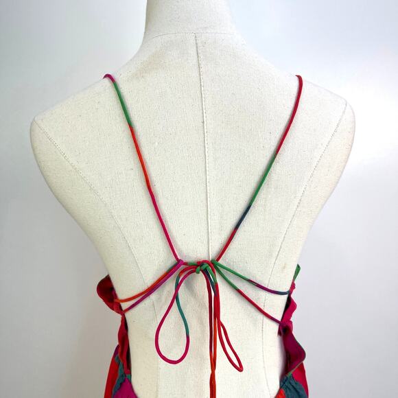 Anthropologie Alani Maxi Cover-Up Red Dress - Picture 6 of 9